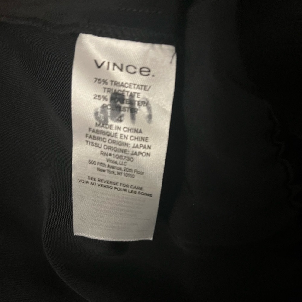 Vince Black Turtleneck Wide Leg Jumpsuit - Picture 8 of 11